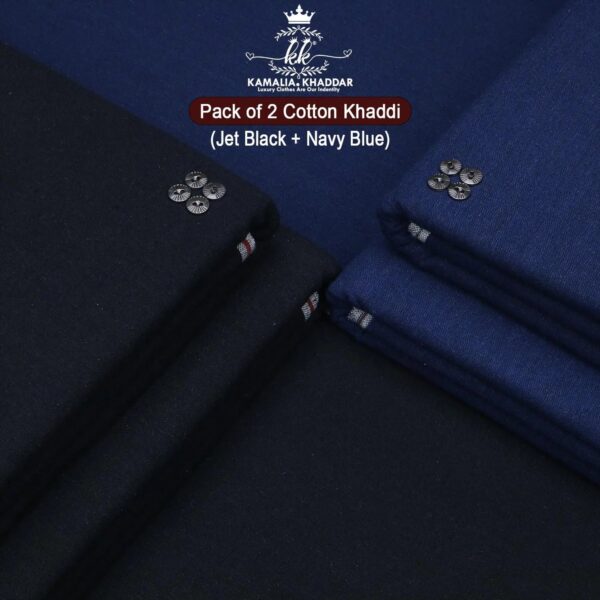Pack Of 2 Cotton Khaddi KK-601