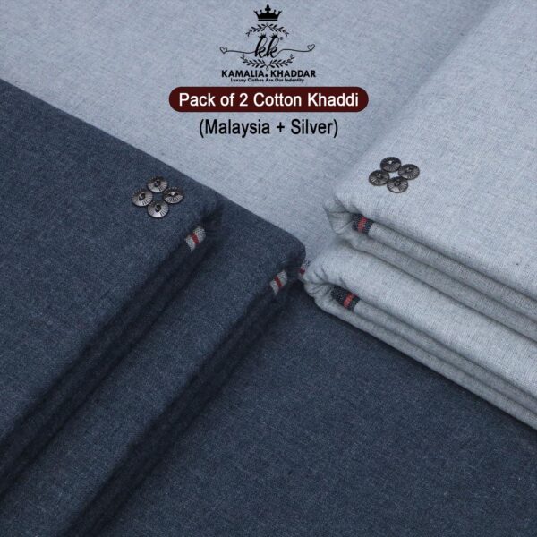 Pack Of 2 Cotton Khaddi KK-602